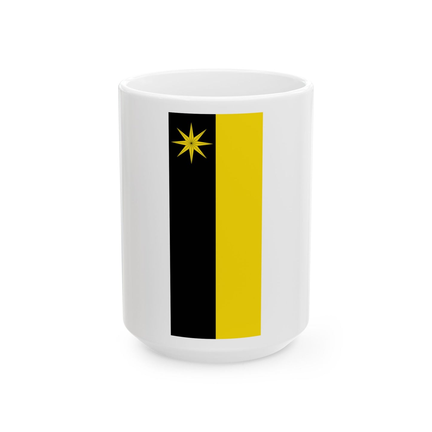 Banner der Stadt Bad Wildungen (Germany) White Coffee Mug-15oz-Go Mug Yourself