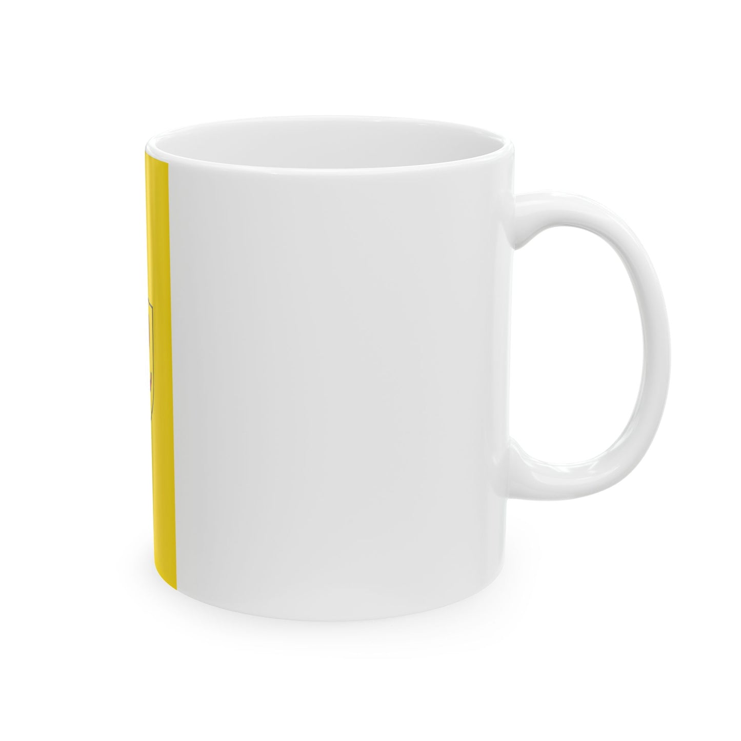 Banner der Stadt Forst Lausitz 2005-2011 (Germany) White Coffee Mug-Go Mug Yourself
