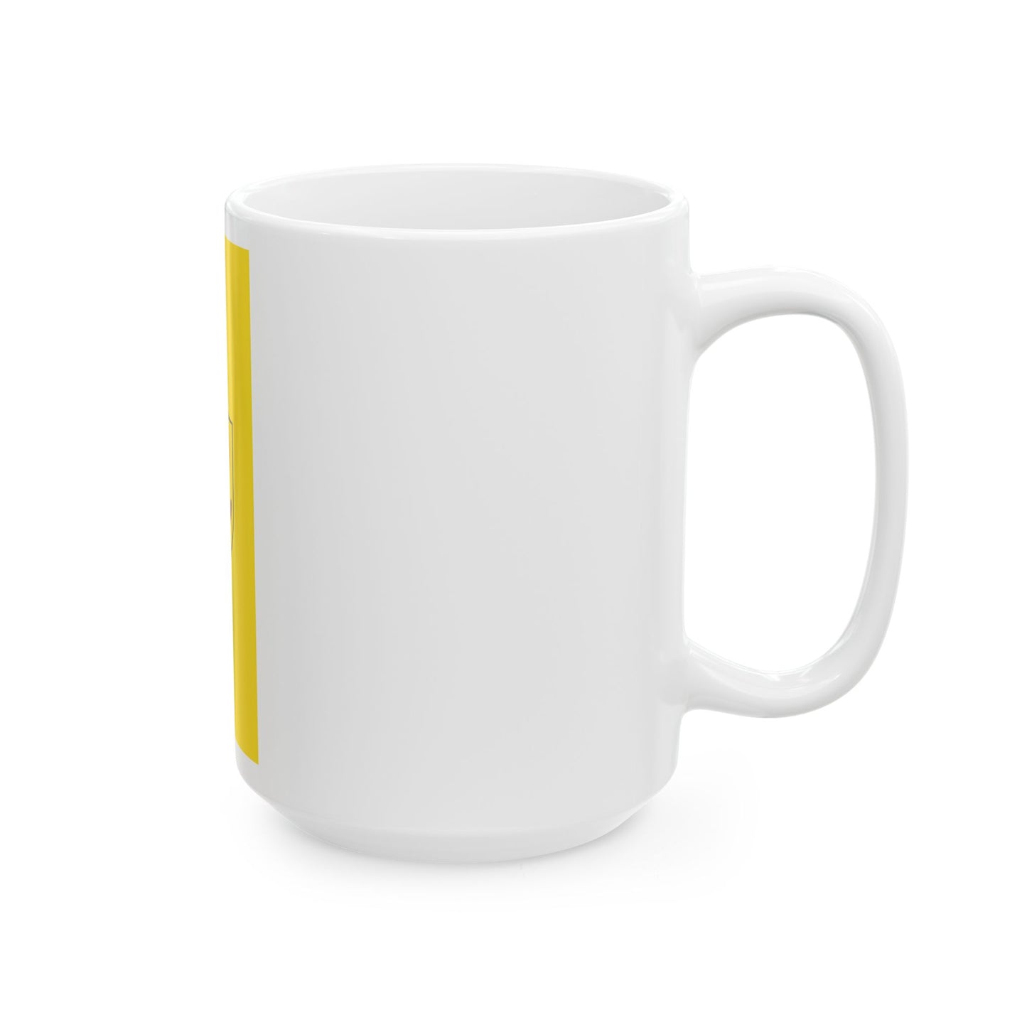 Banner der Stadt Forst Lausitz 2005-2011 (Germany) White Coffee Mug-Go Mug Yourself