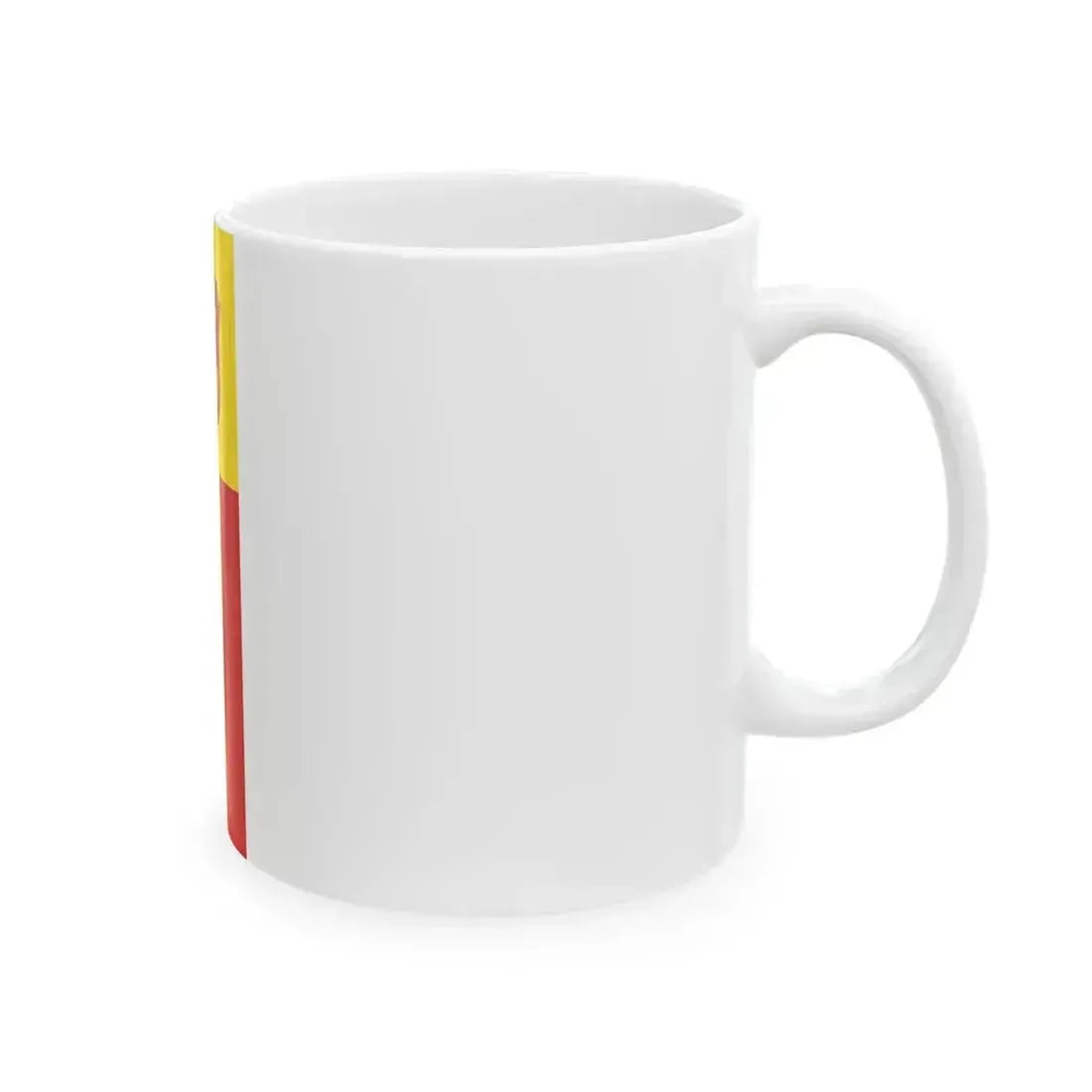 Banner der Stadt Ludwigshafen am Rhein (Germany) White Coffee Mug - Go Mug Yourself