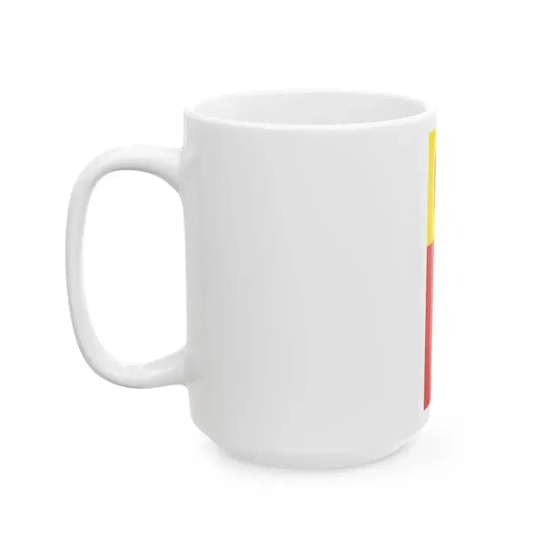Banner der Stadt Ludwigshafen am Rhein (Germany) White Coffee Mug - Go Mug Yourself