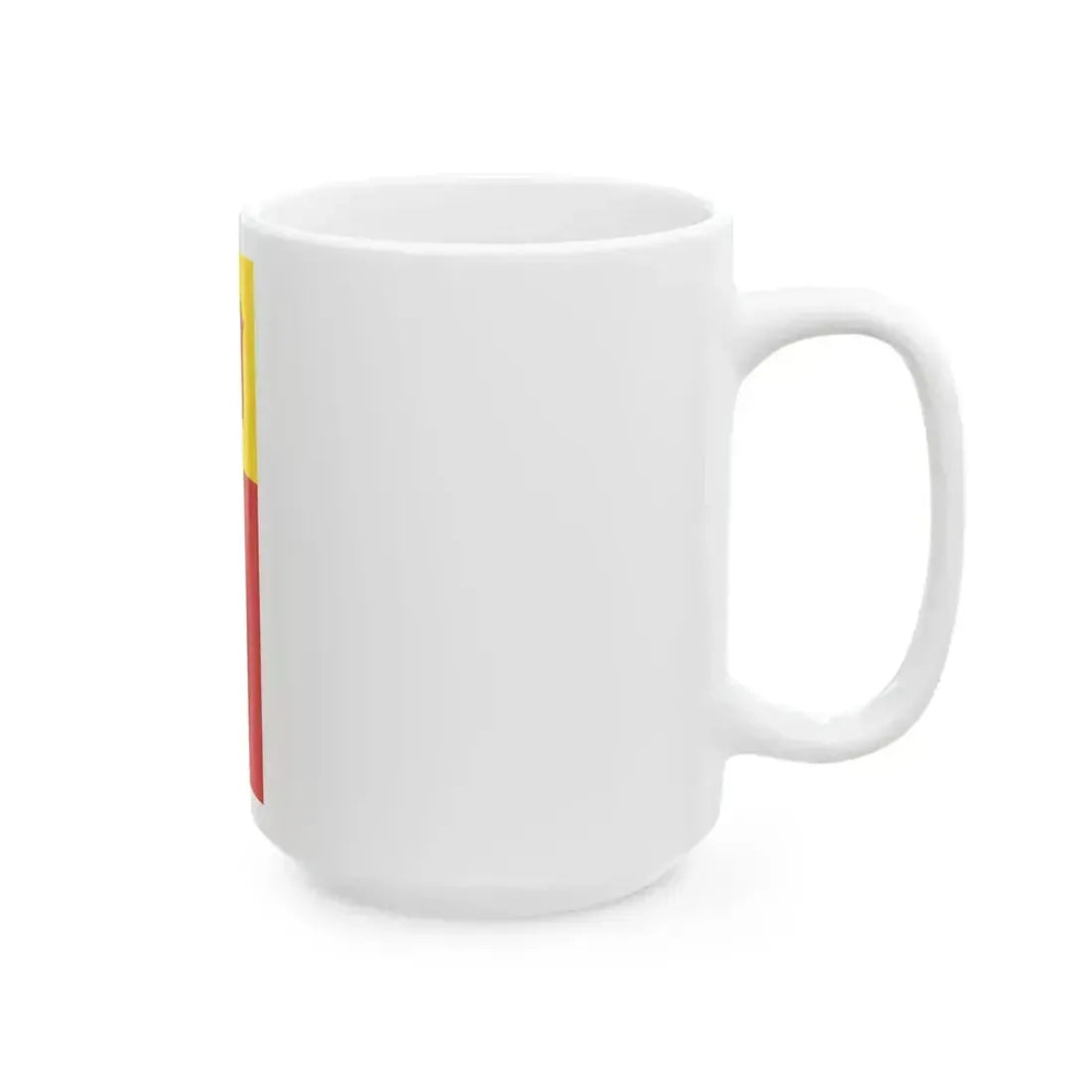 Banner der Stadt Ludwigshafen am Rhein (Germany) White Coffee Mug - Go Mug Yourself