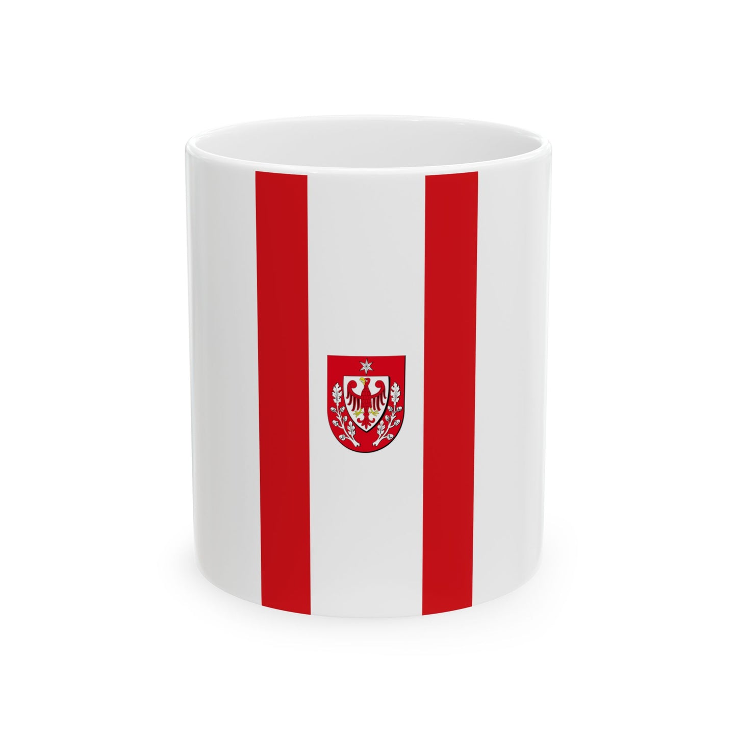 Banner der Stadt Teltow (Germany) White Coffee Mug-11oz-Go Mug Yourself