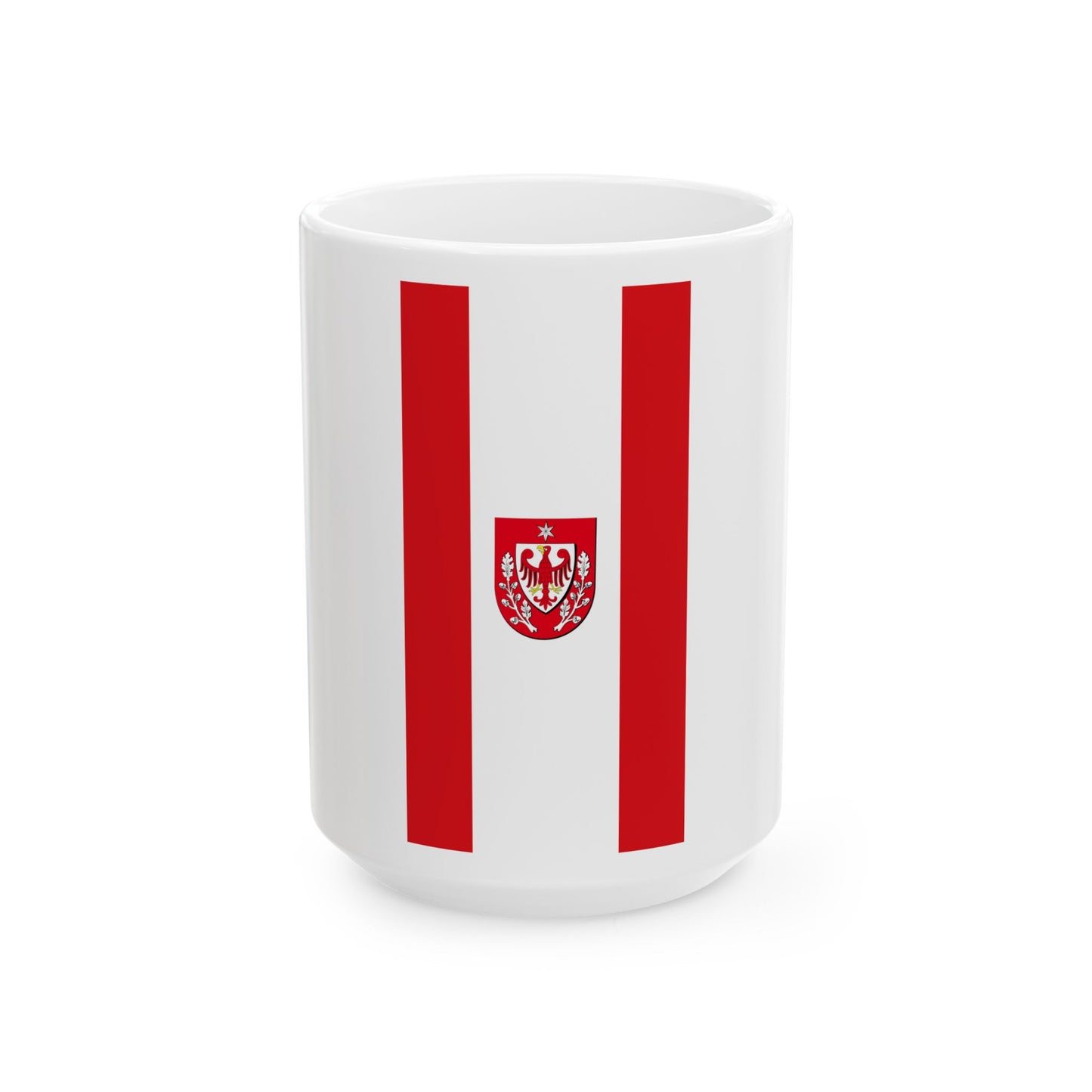 Banner der Stadt Teltow (Germany) White Coffee Mug-15oz-Go Mug Yourself