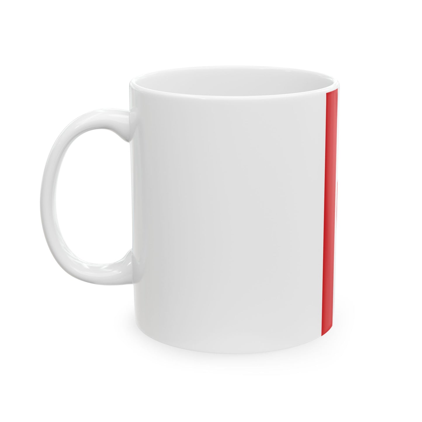 Banner der Stadt Teltow (Germany) White Coffee Mug-Go Mug Yourself