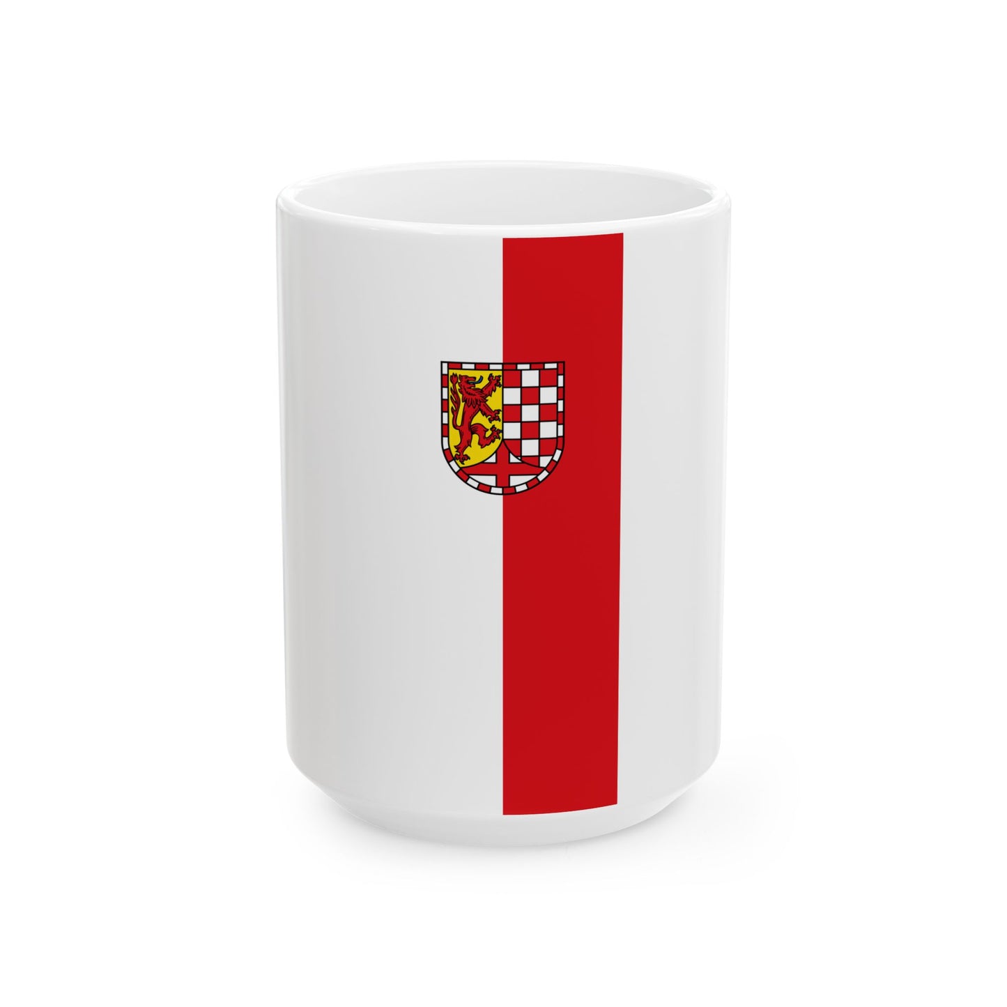 Banner der Verbandsgemeinde Herrstein (Germany) White Coffee Mug-15oz-Go Mug Yourself