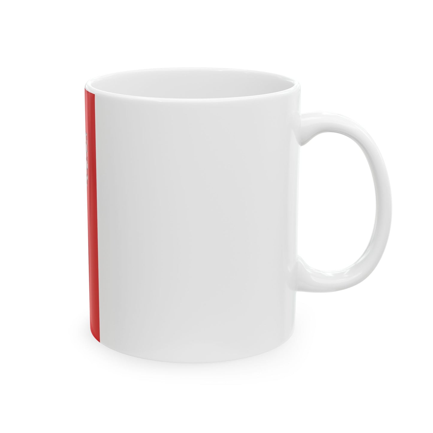 Banner der Verbandsgemeinde Herrstein (Germany) White Coffee Mug-Go Mug Yourself