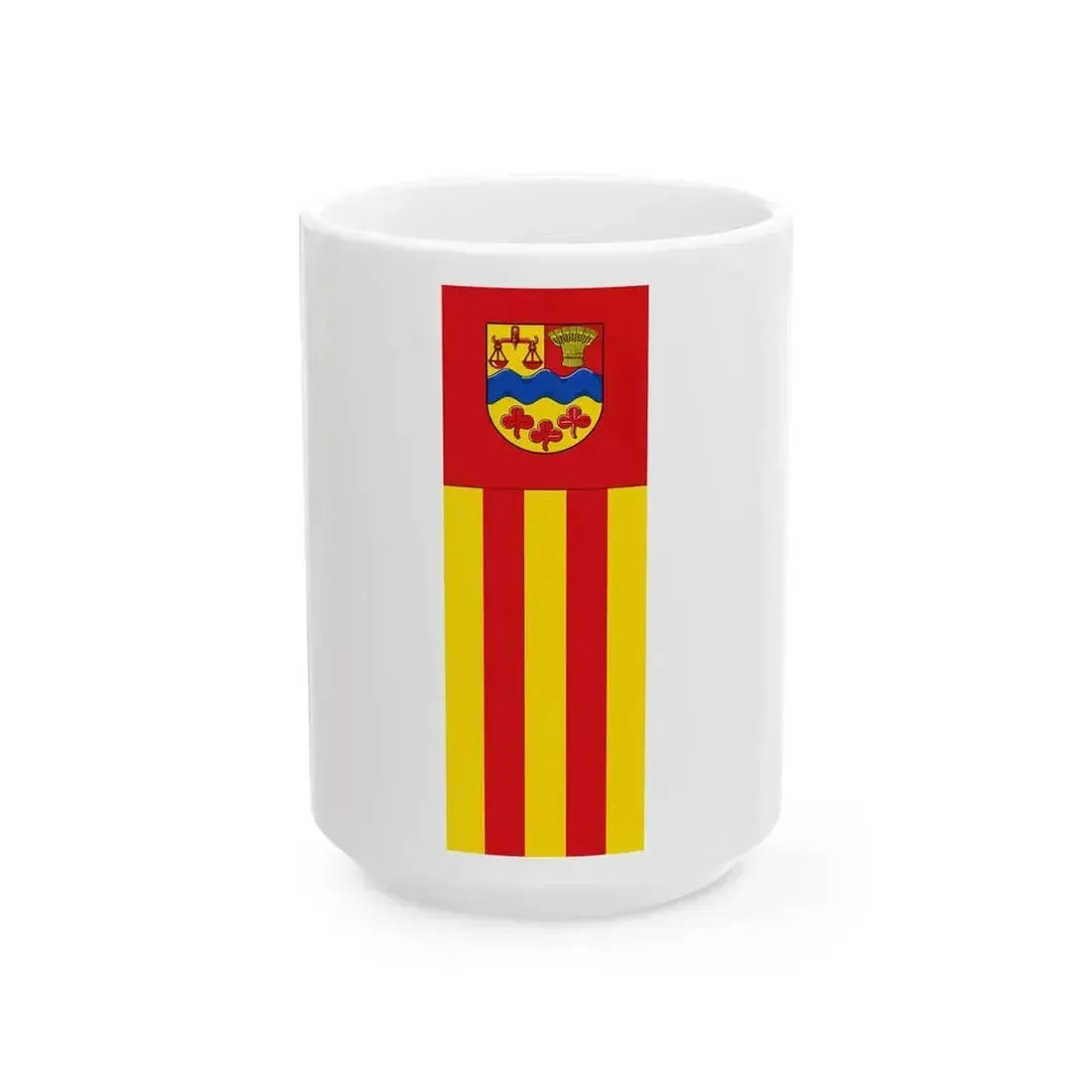 Banner Dersum (Germany) White Coffee Mug 15oz - Go Mug Yourself