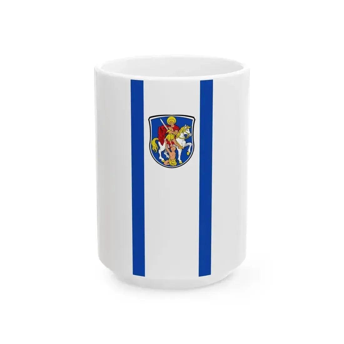 Banner Dieburg (Germany) White Coffee Mug 15oz - Go Mug Yourself