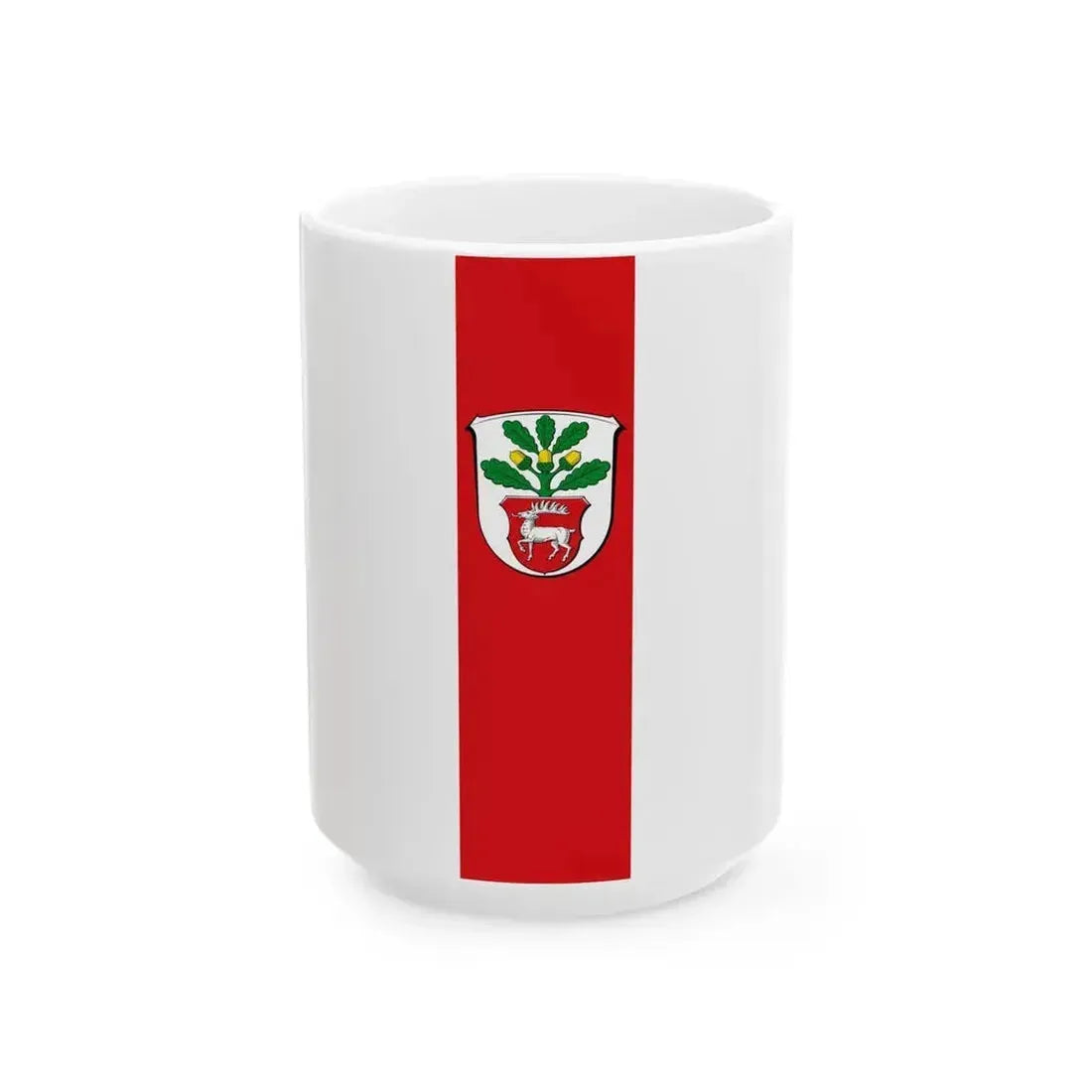 Banner Dreieich (Germany) White Coffee Mug 15oz - Go Mug Yourself