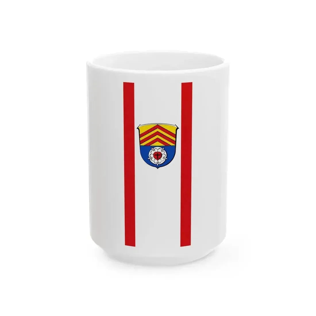 Banner Dudenhofen Rodgau (Germany) White Coffee Mug 15oz - Go Mug Yourself