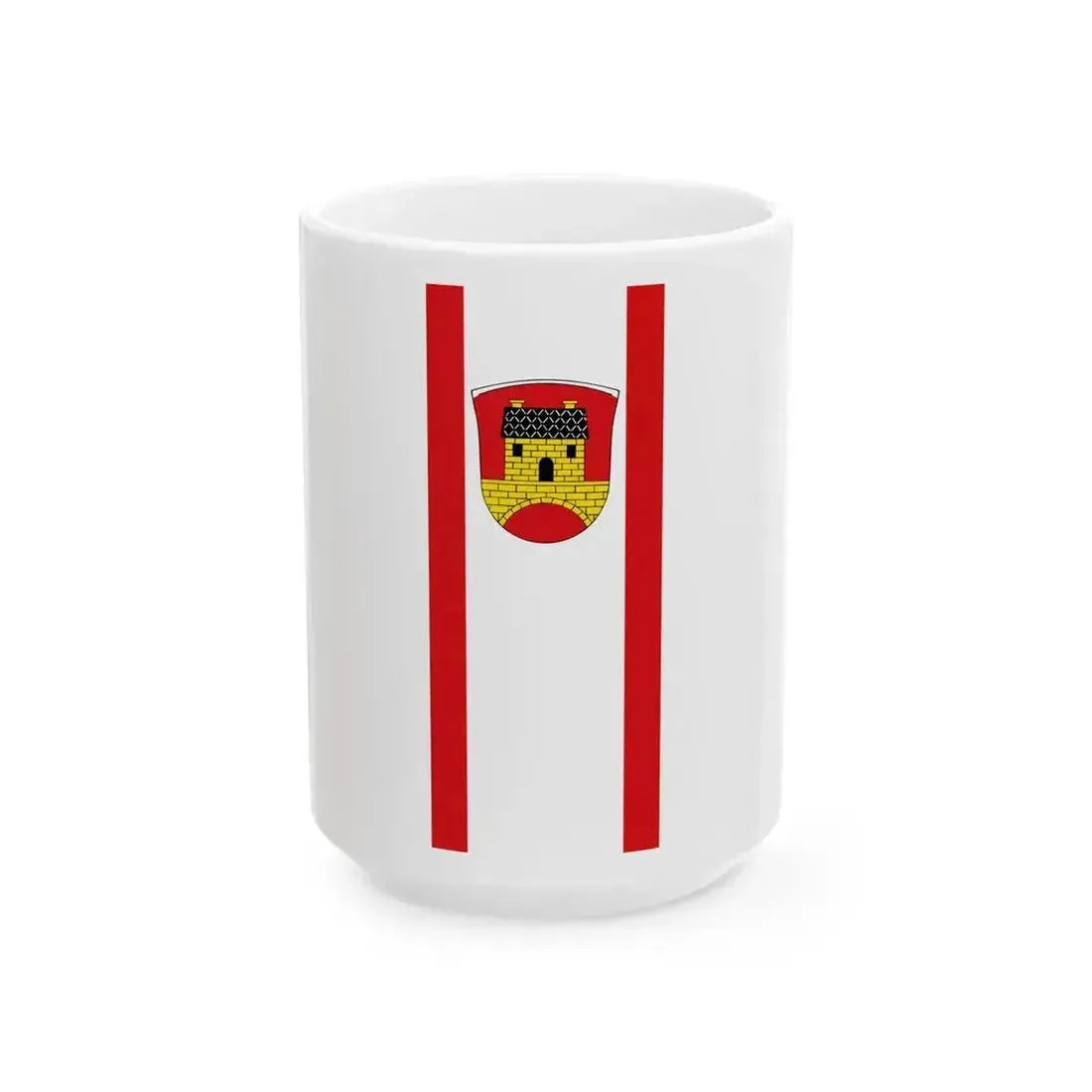 Banner Einhausen Hessen (Germany) White Coffee Mug 15oz - Go Mug Yourself