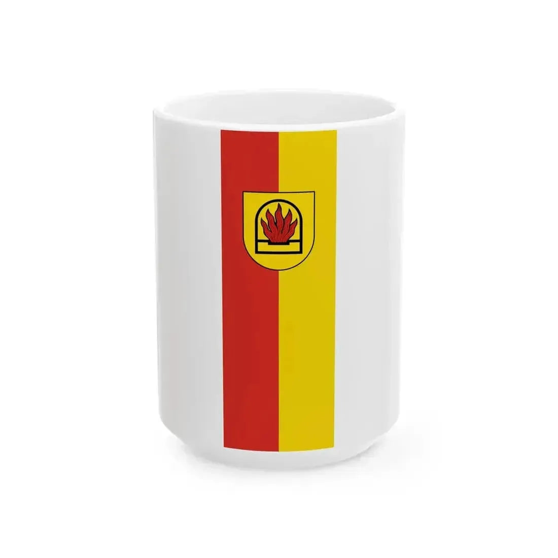 Banner Essingen Ostalb (Germany) White Coffee Mug 15oz - Go Mug Yourself