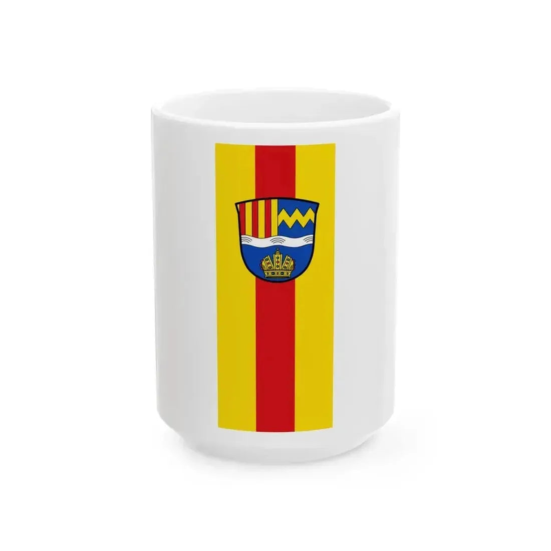 Banner Fischbachau (Germany) White Coffee Mug 15oz - Go Mug Yourself