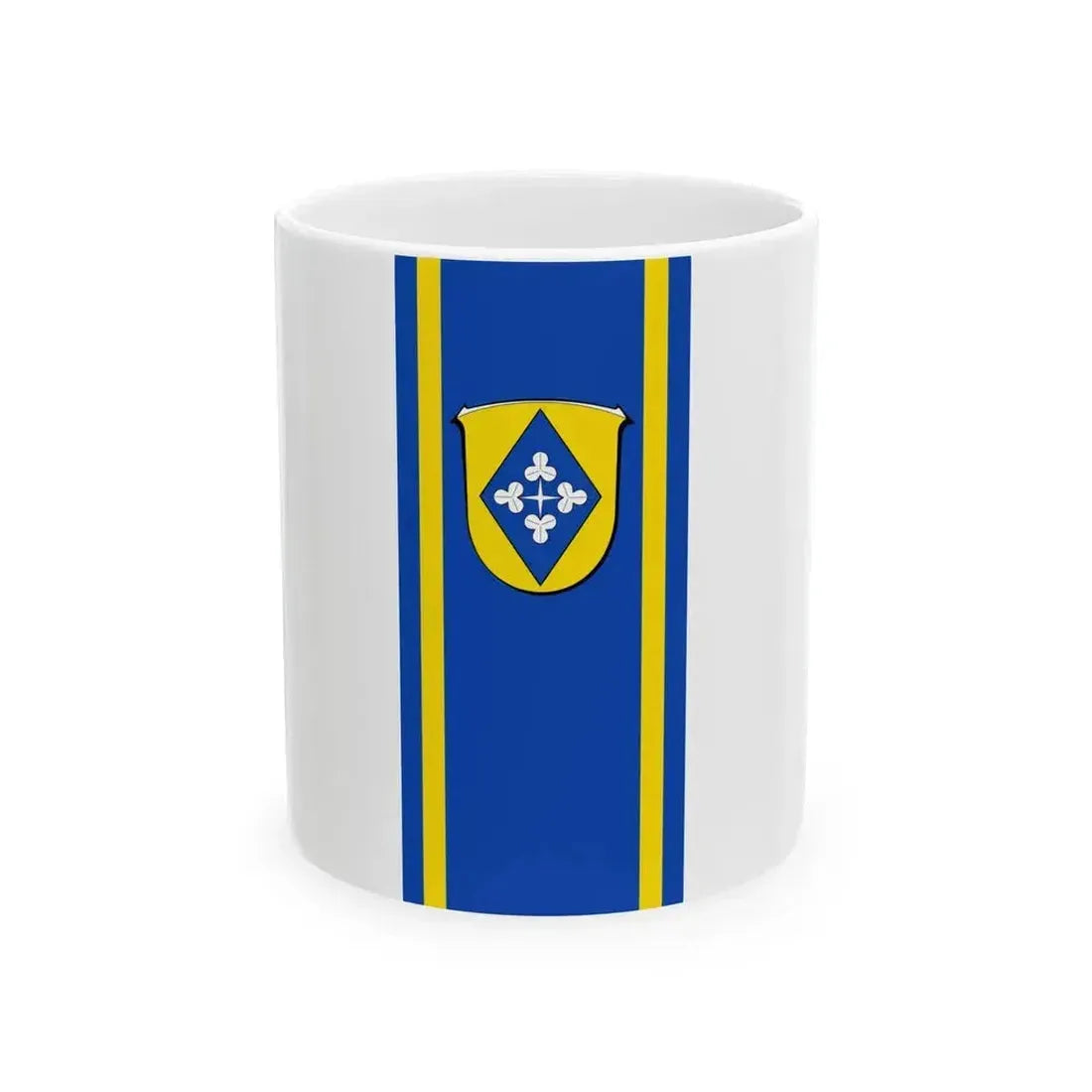 Banner Freiensteinau (Germany) White Coffee Mug 11oz - Go Mug Yourself