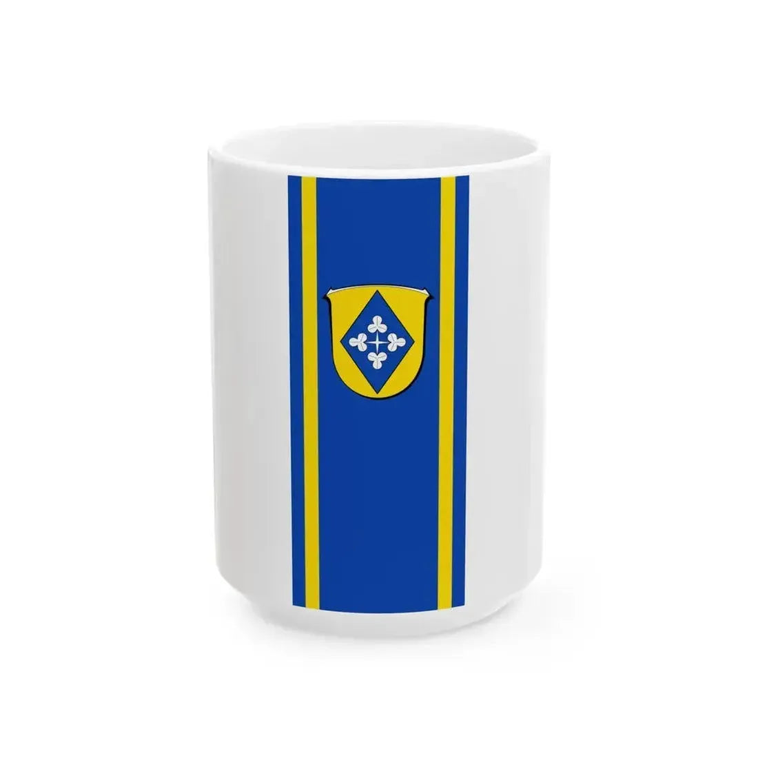 Banner Freiensteinau (Germany) White Coffee Mug 15oz - Go Mug Yourself