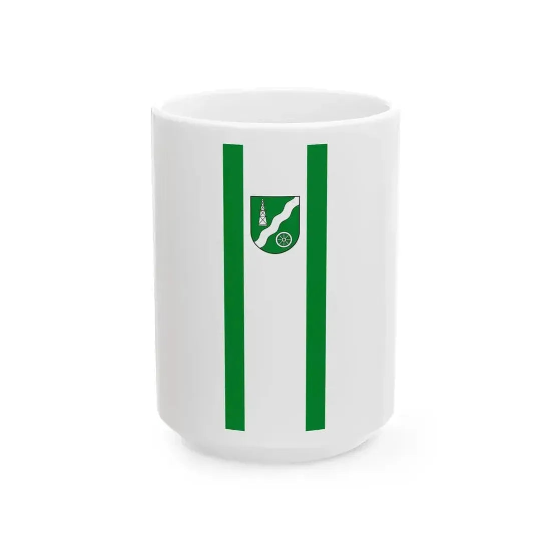 Banner Geeste (Germany) White Coffee Mug 15oz - Go Mug Yourself
