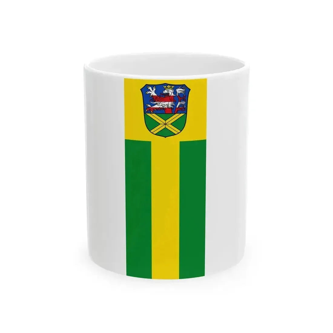 Banner Gladenbach (Germany) White Coffee Mug 11oz - Go Mug Yourself
