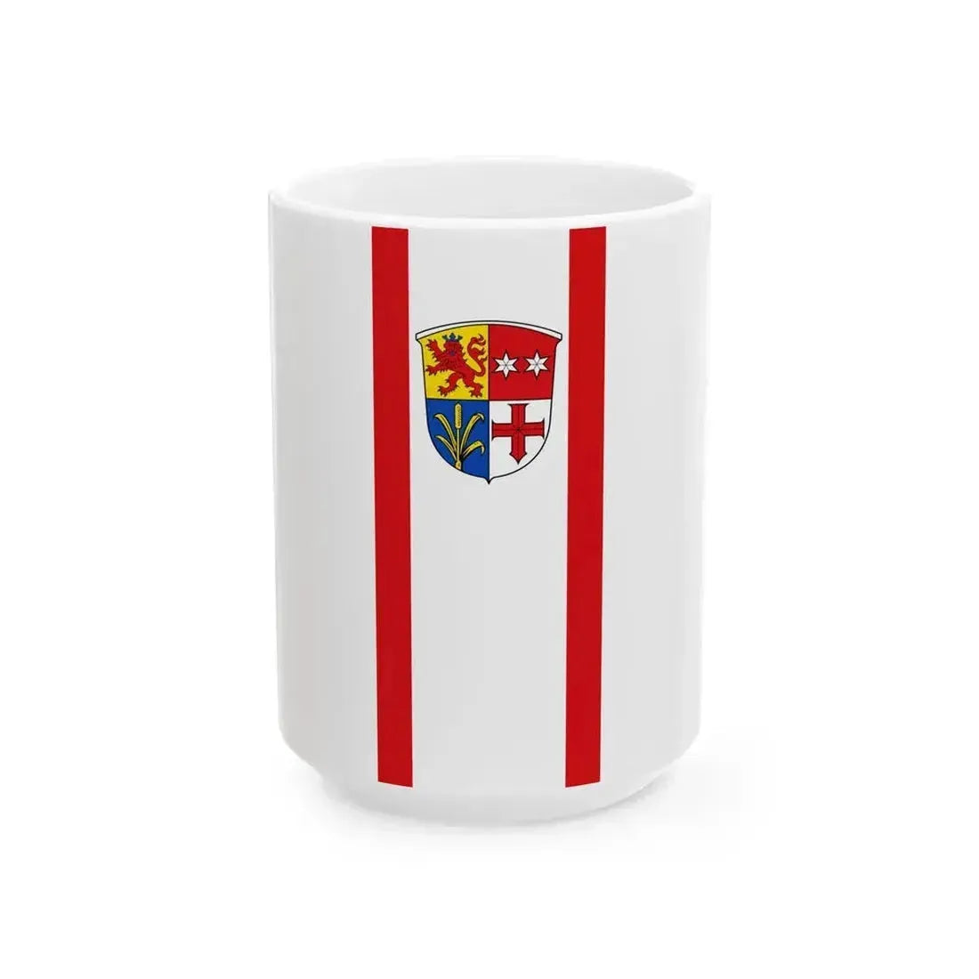 Banner Gross-Rohrheim (Germany) White Coffee Mug 15oz - Go Mug Yourself