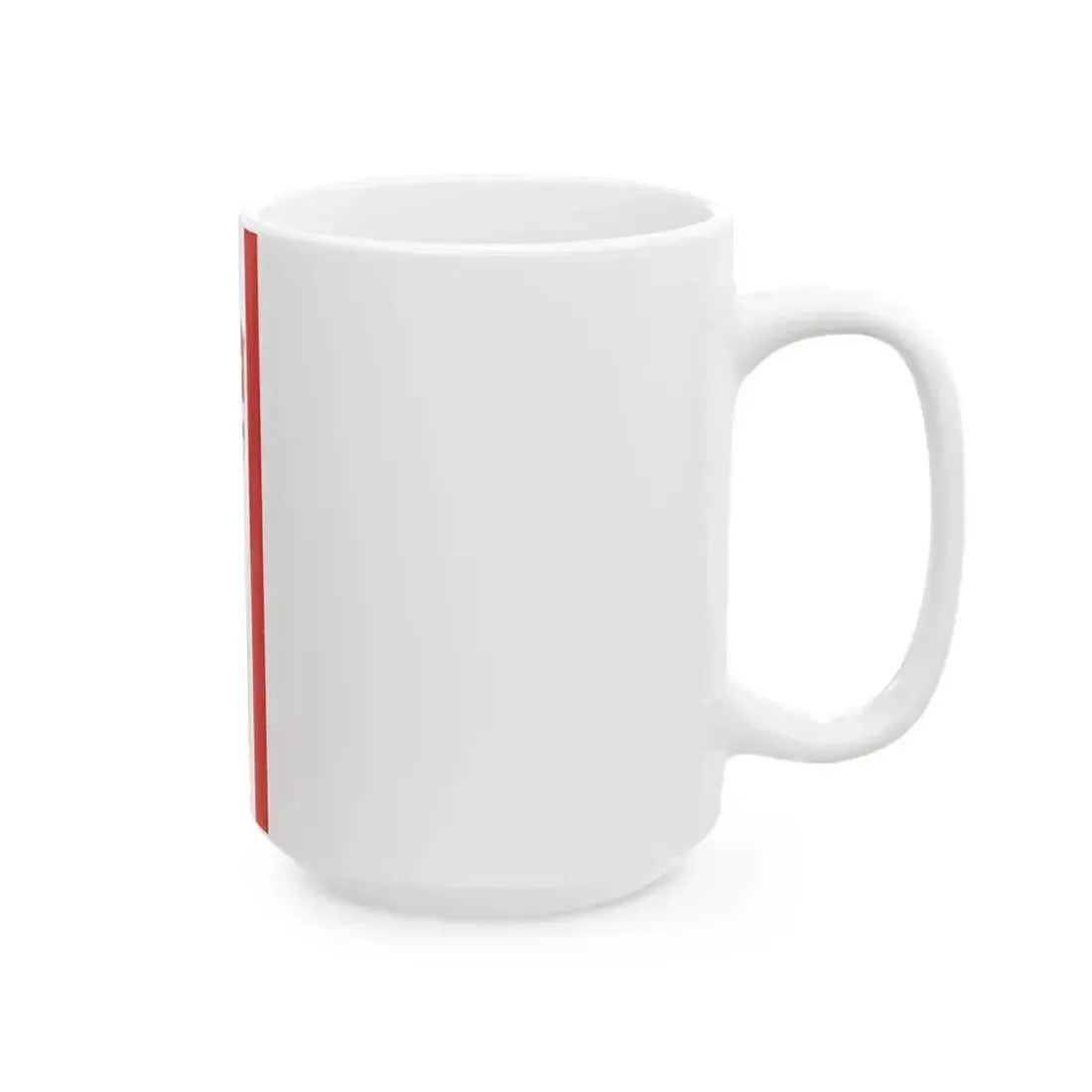 Banner Gross-Rohrheim (Germany) White Coffee Mug - Go Mug Yourself