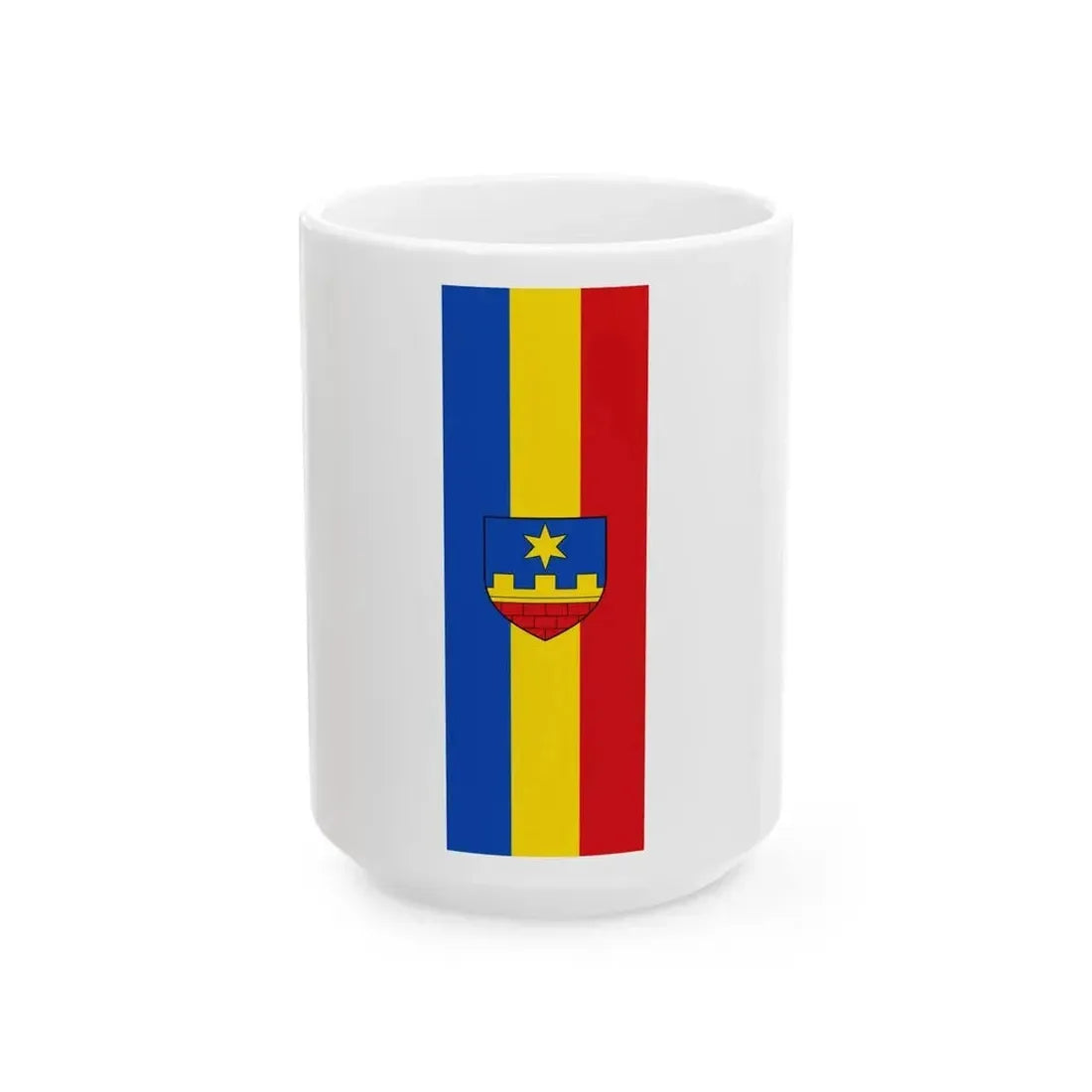 Banner Guntersdorf (Austria) White Coffee Mug 15oz - Go Mug Yourself