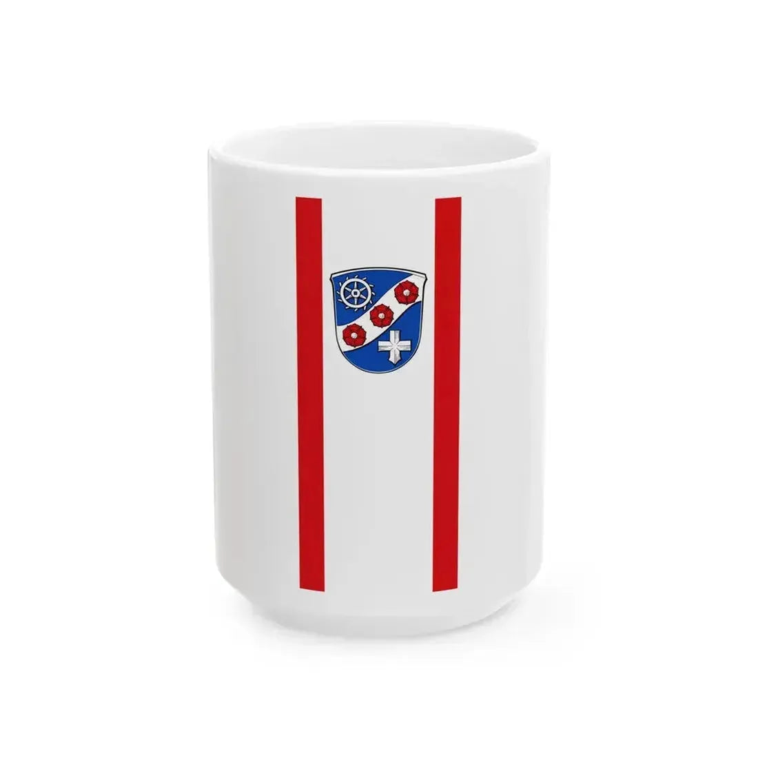 Banner Hambach bei Heppenheim (Germany) White Coffee Mug 15oz - Go Mug Yourself