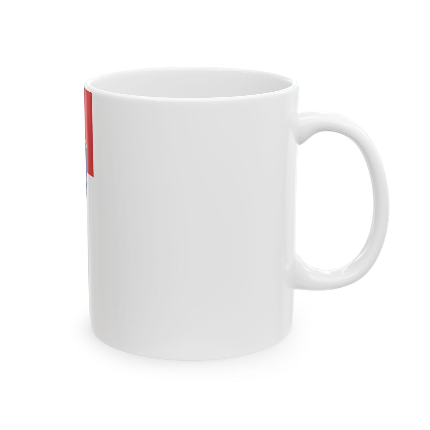 Banner Hattersheim am Main (Germany) White Coffee Mug-Go Mug Yourself