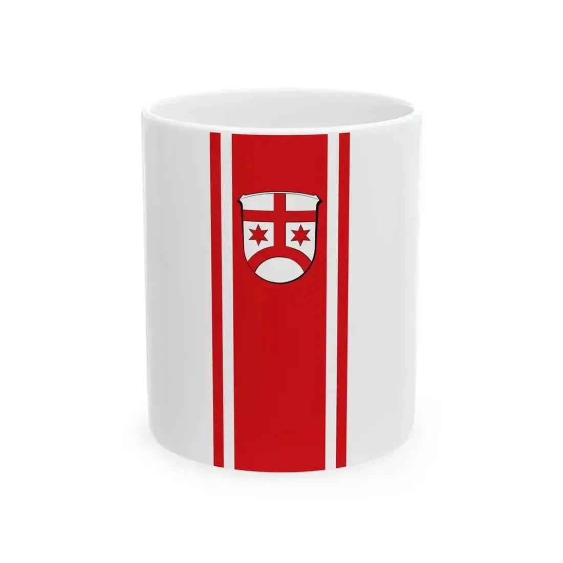 Banner Hesseneck (Germany) White Coffee Mug 11oz - Go Mug Yourself
