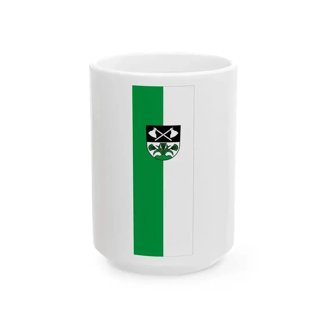 Banner Irndorf (Germany) White Coffee Mug 15oz - Go Mug Yourself