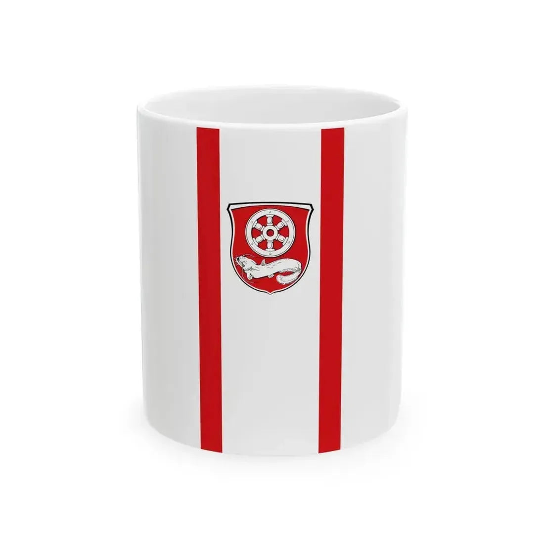 Banner Klein-Welzheim (Germany) White Coffee Mug 11oz - Go Mug Yourself