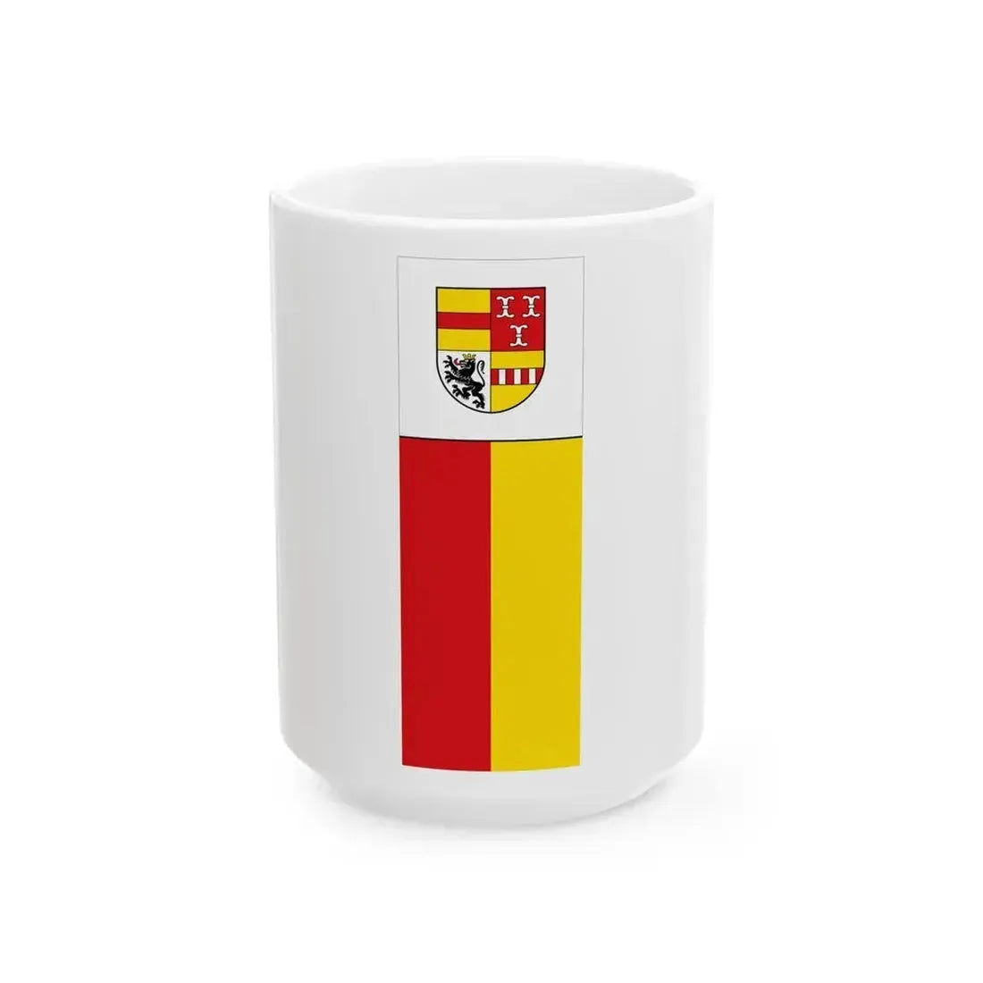 Banner Kreis Borken 1955 (Germany) White Coffee Mug 15oz - Go Mug Yourself