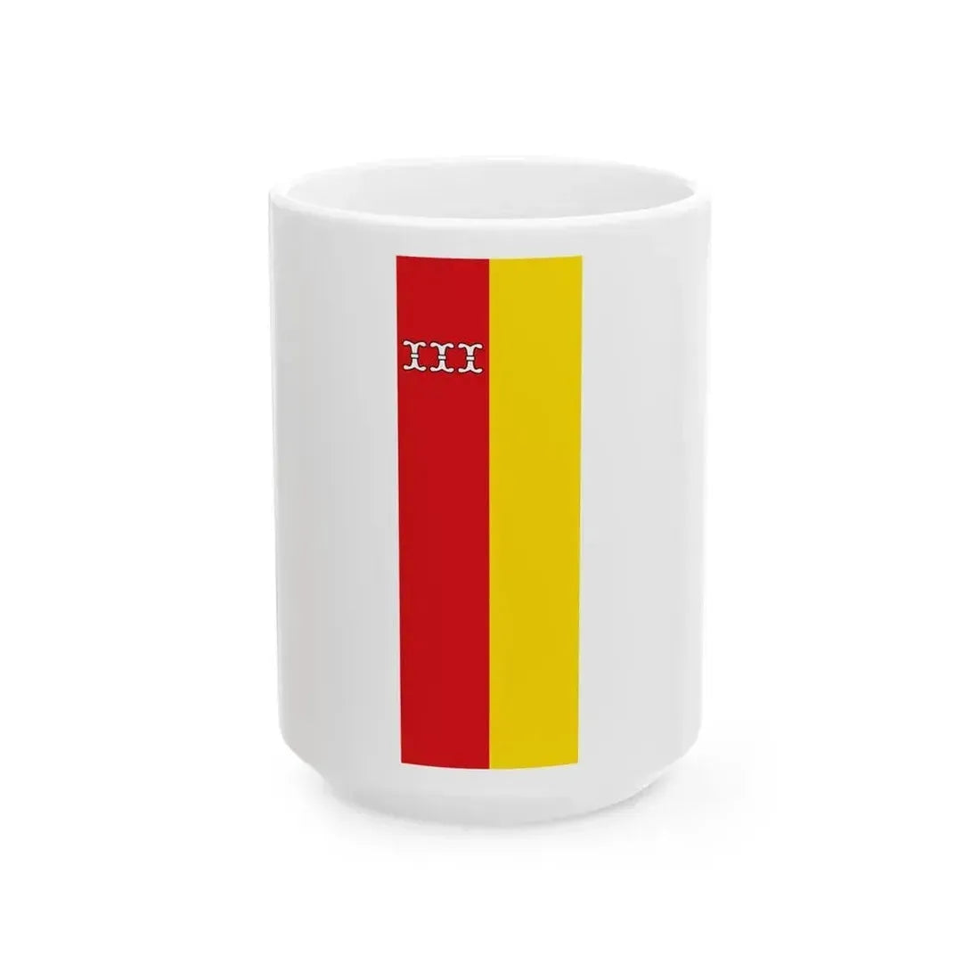 Banner Kreis Borken 1979 (Germany) White Coffee Mug 15oz - Go Mug Yourself