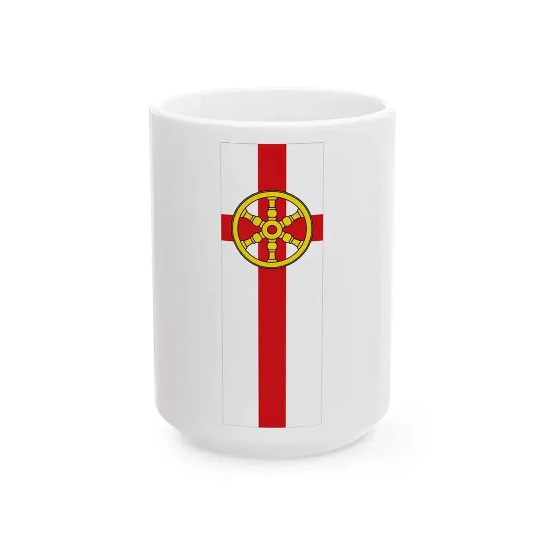 Banner Lahnstein (Germany) White Coffee Mug 15oz - Go Mug Yourself