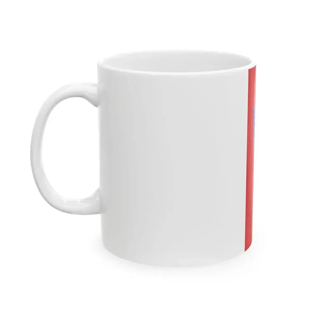 Banner Landkreis Darmstadt (Germany) White Coffee Mug - Go Mug Yourself