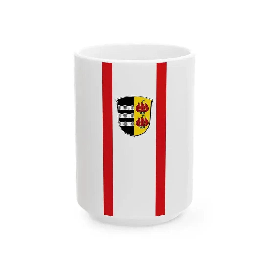 Banner Landkreis Lauterbach (Germany) White Coffee Mug 15oz - Go Mug Yourself
