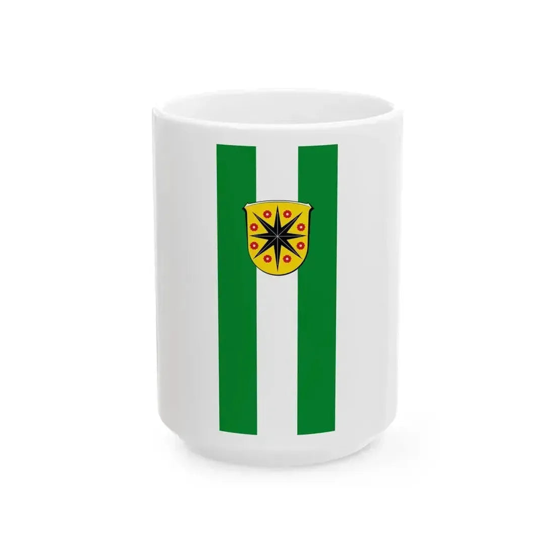 Banner Lichtenfels Hessen (Germany) White Coffee Mug 15oz - Go Mug Yourself