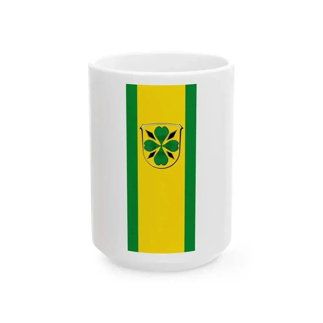Banner Niederdieten (Germany) White Coffee Mug 15oz - Go Mug Yourself
