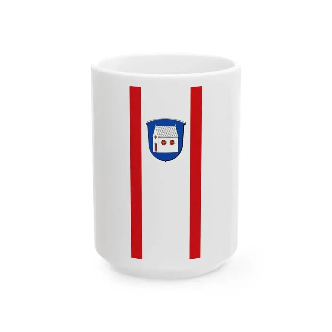 Banner Niedernhausen Fischbachtal (Germany) White Coffee Mug 15oz - Go Mug Yourself