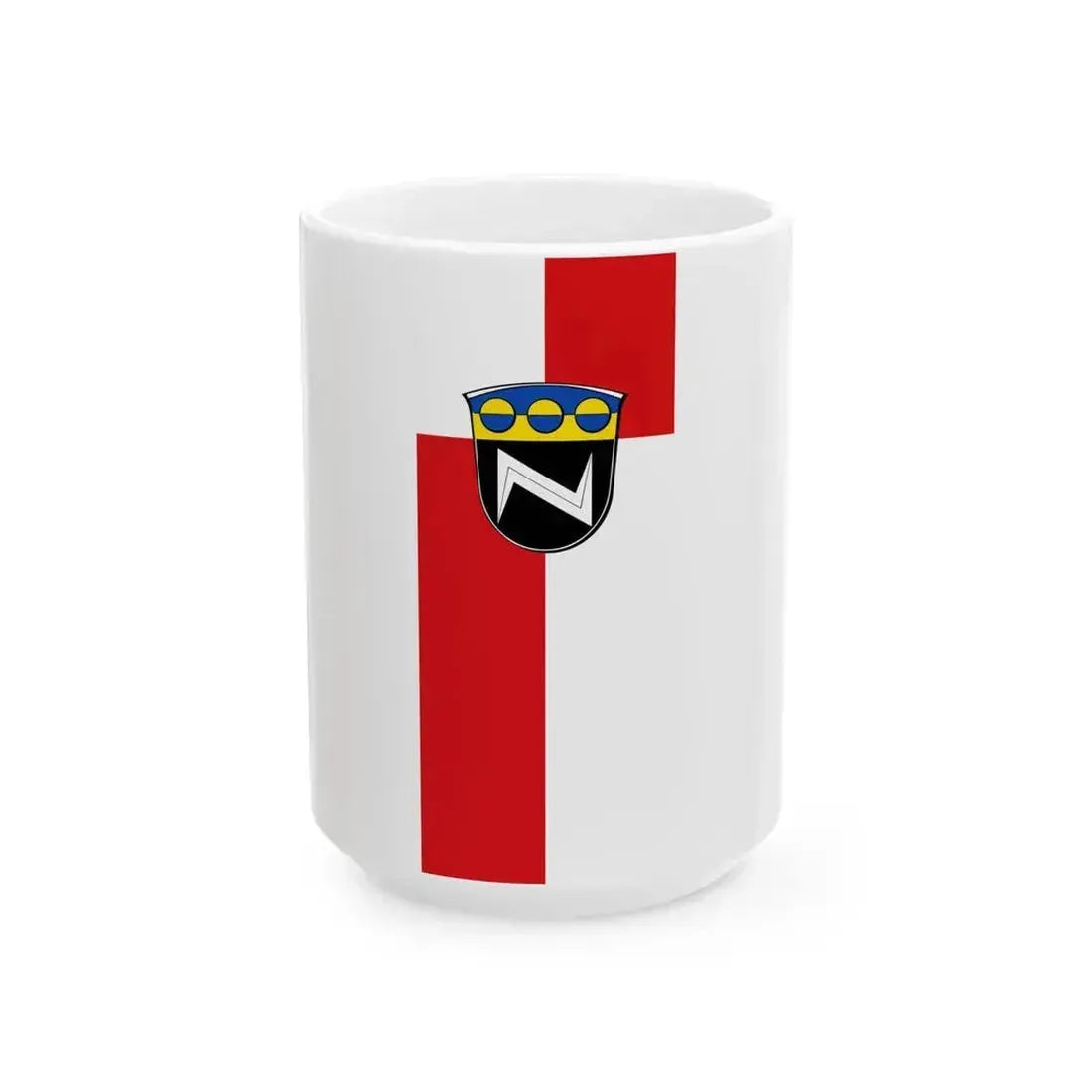 Banner Ober-Ofleiden (Germany) White Coffee Mug 15oz - Go Mug Yourself