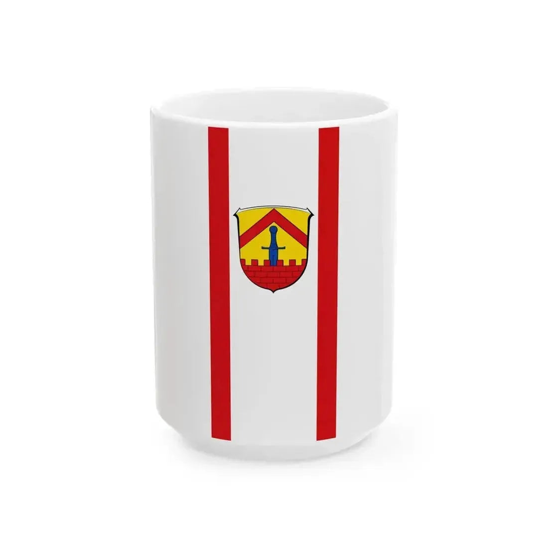 Banner Ober-Roden (Germany) White Coffee Mug 15oz - Go Mug Yourself