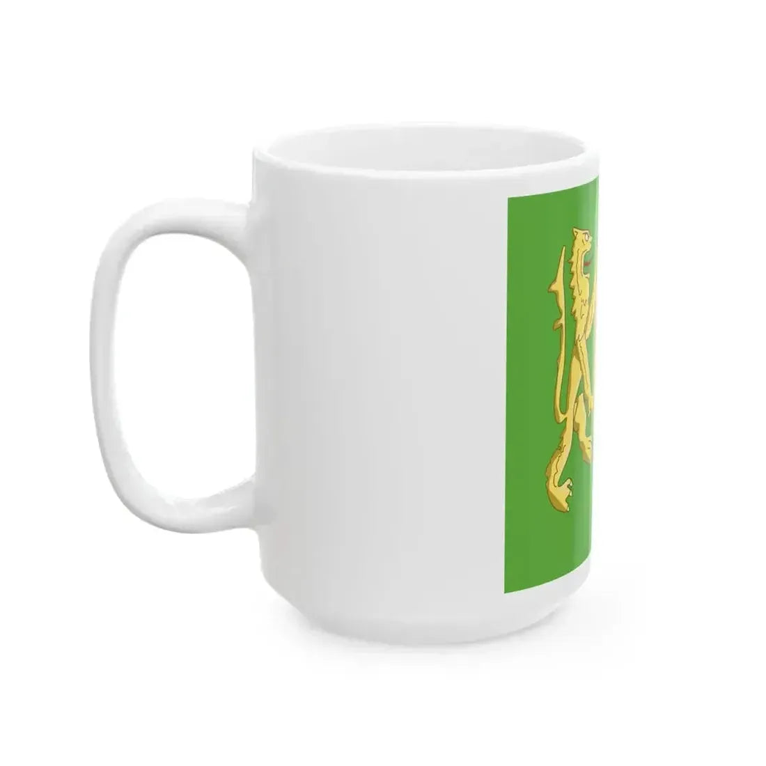 Banner of arms of OReilly (Ireland) White Coffee Mug - Go Mug Yourself