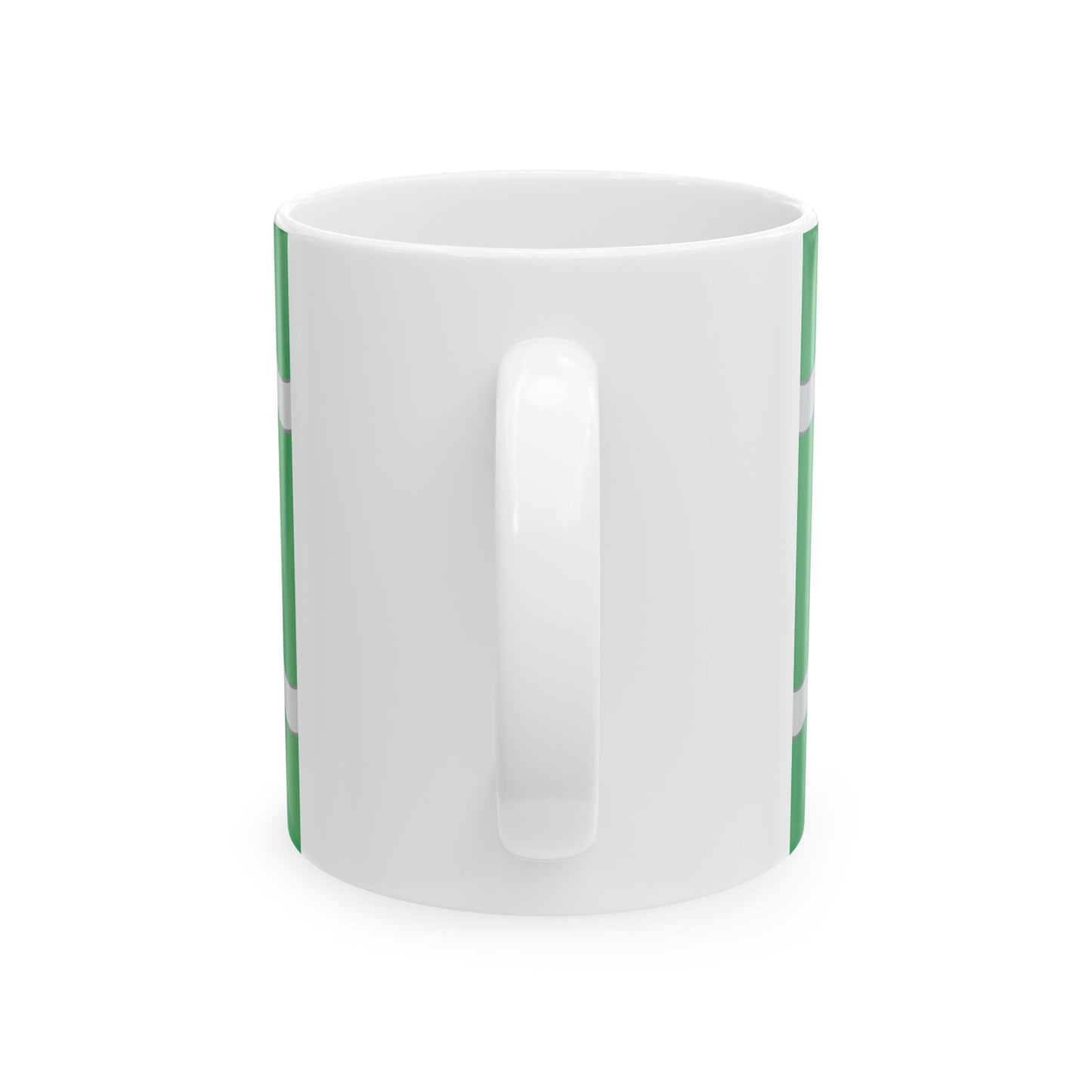 Banner of arms of the 16th District of Budapest 3-2 aspect ratio (Hungary) White Coffee Mug-Go Mug Yourself