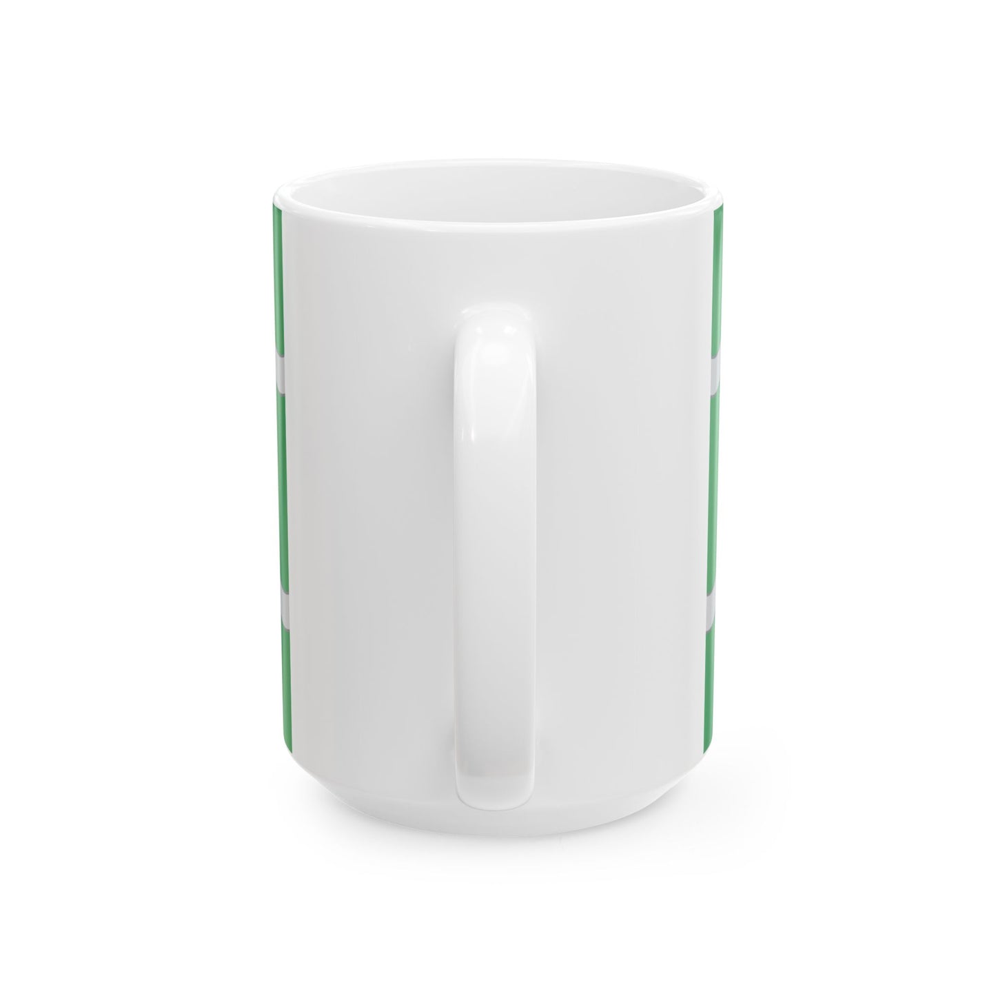 Banner of arms of the 16th District of Budapest 3-2 aspect ratio (Hungary) White Coffee Mug-Go Mug Yourself
