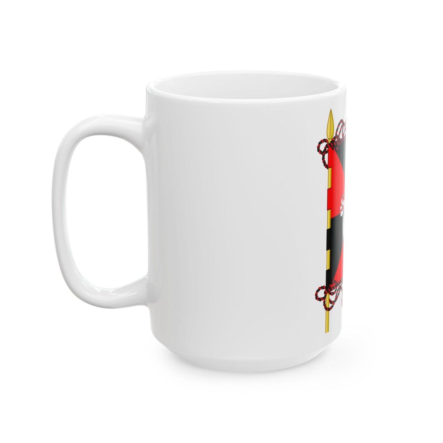 Banner of Bissau 1947-1974 (Guinea) White Coffee Mug-Go Mug Yourself