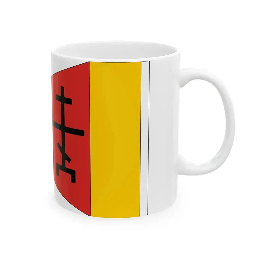 Banner of Dmitry Donskoy (Russia) White Coffee Mug - Go Mug Yourself