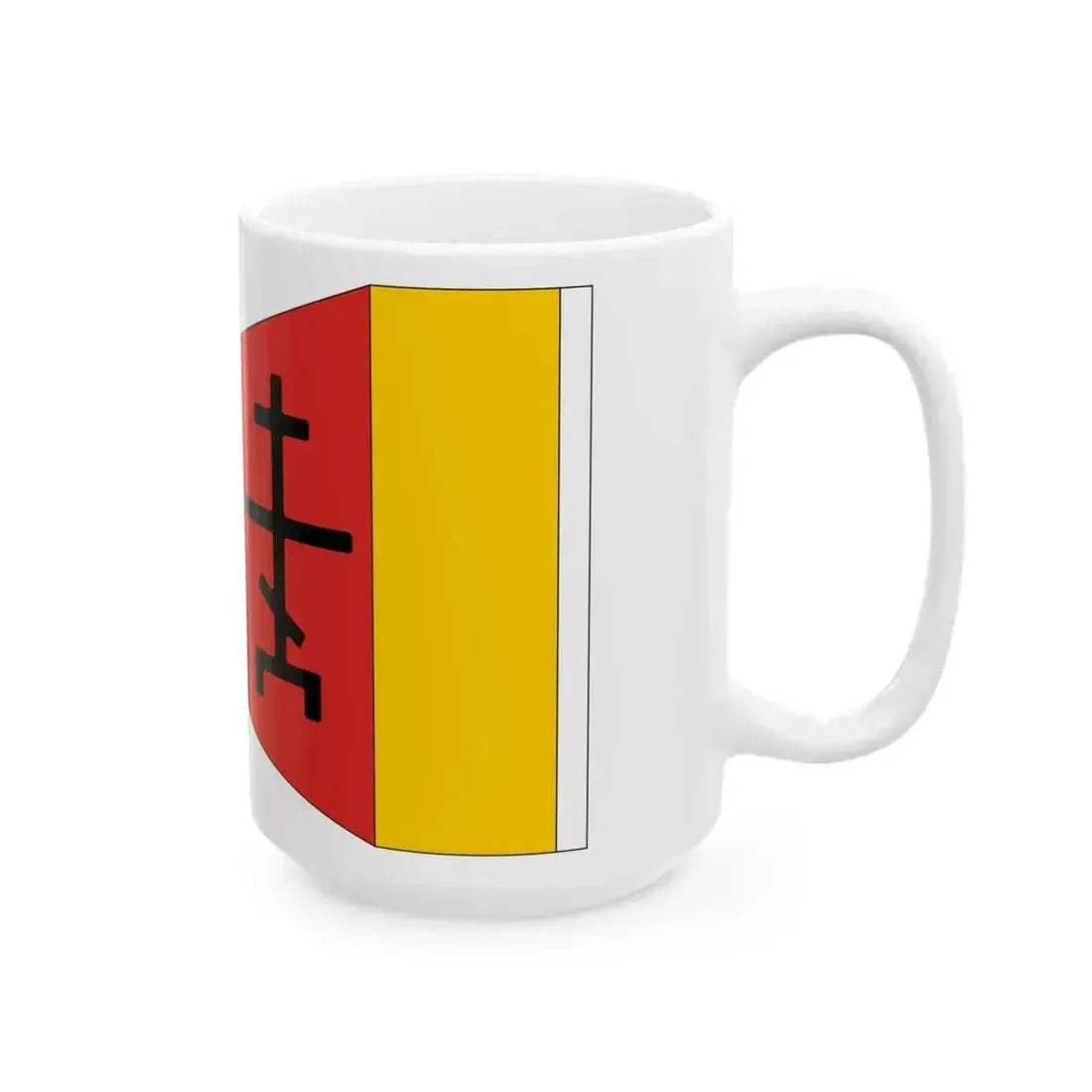 Banner of Dmitry Donskoy (Russia) White Coffee Mug - Go Mug Yourself