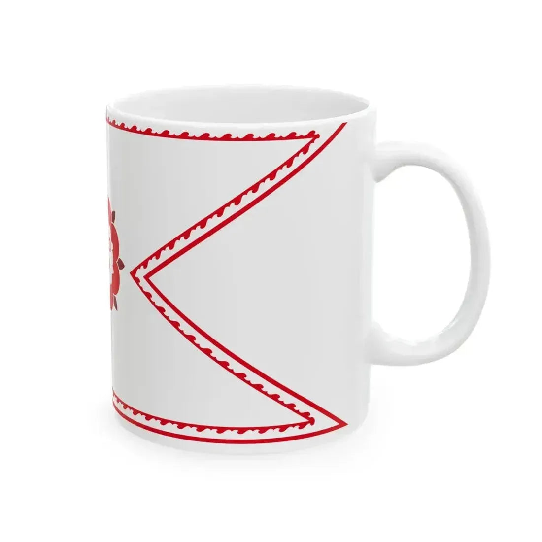 Banner of Duchy of Samogitia 1609-1618-1 (Lithuania) White Coffee Mug - Go Mug Yourself