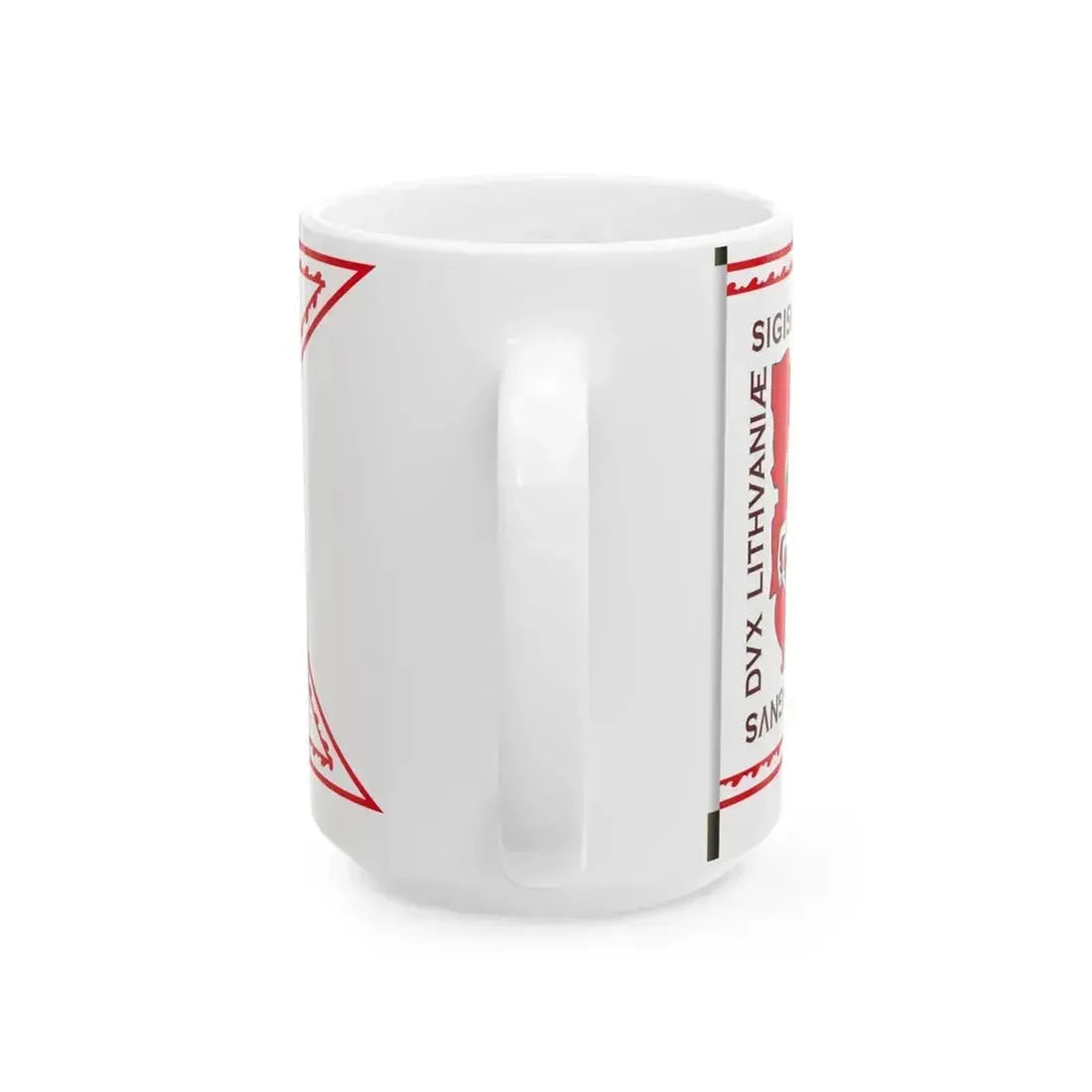 Banner of Duchy of Samogitia 1609-1618-1 (Lithuania) White Coffee Mug - Go Mug Yourself