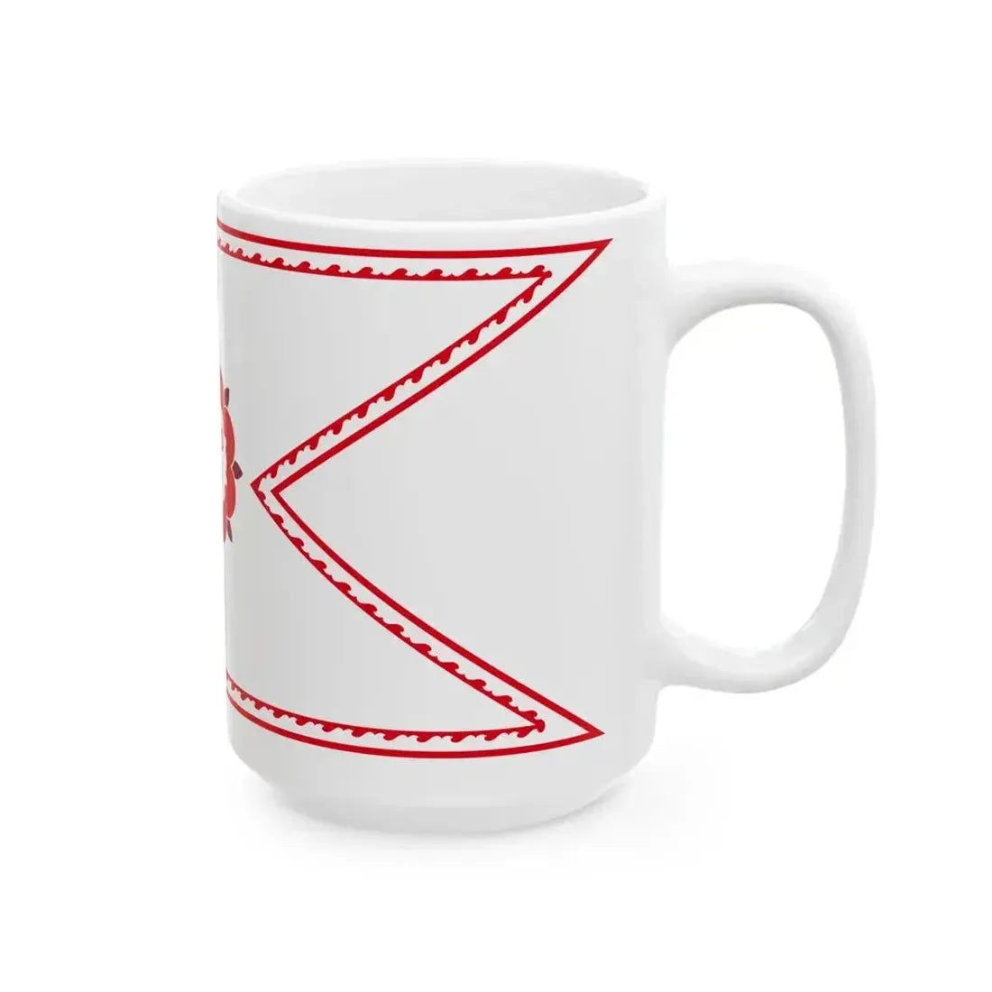 Banner of Duchy of Samogitia 1609-1618-1 (Lithuania) White Coffee Mug - Go Mug Yourself