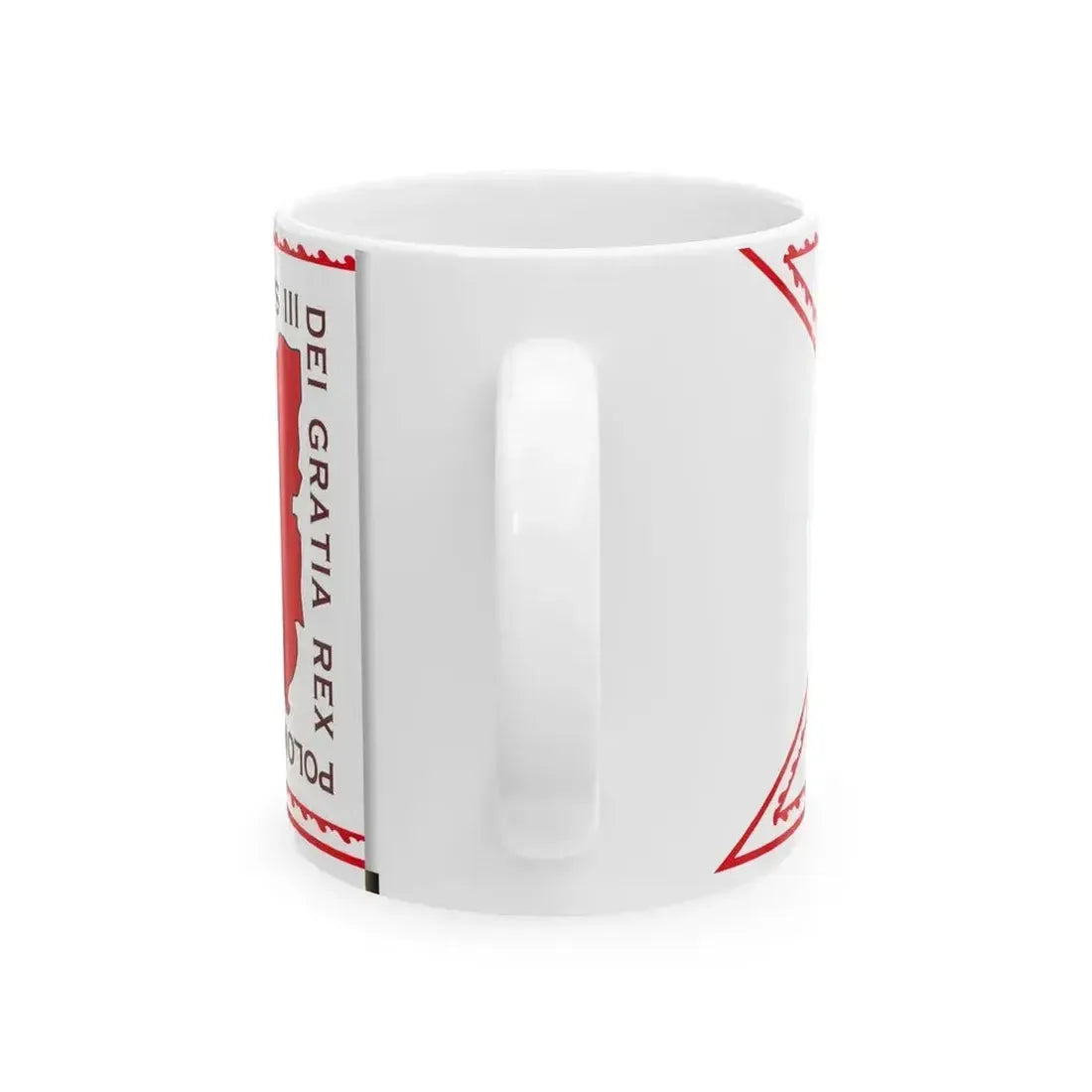 Banner of Duchy of Samogitia 1609-1618-2 (Lithuania) White Coffee Mug - Go Mug Yourself